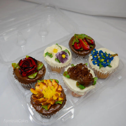 Assorted Bloom Cupcakes - Fantasia